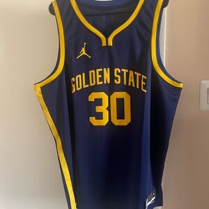 Jordan Brand Golden State Warriors Steph Curry Jersey